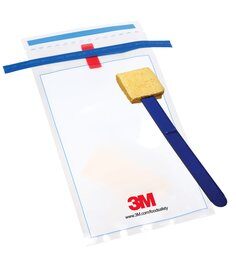 3M? SSL10BPW海綿涂抹棒，含10毫升D/E中和培養(yǎng)基SSL10DE，100套/箱