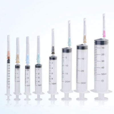 麥迪康一次性使用無菌注射器 帶針 10ml、20ml、25ml